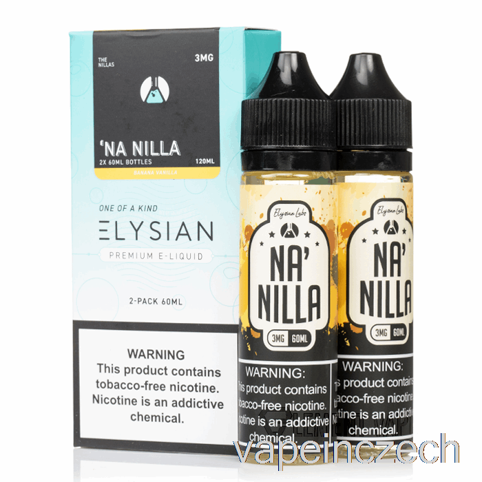 Na'nilla - Elysian Labs - 120 Ml 3mg Vape Bez Nikotinu